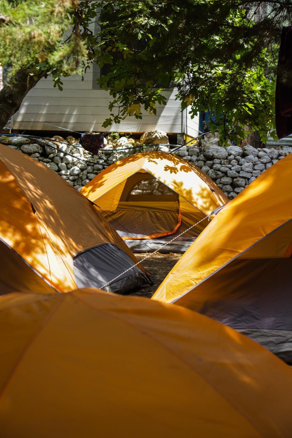 ホテル The Sea Turtle Camp Dhërmi 部屋 写真
